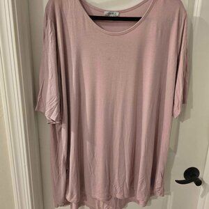 Pale pink 3x extra soft top